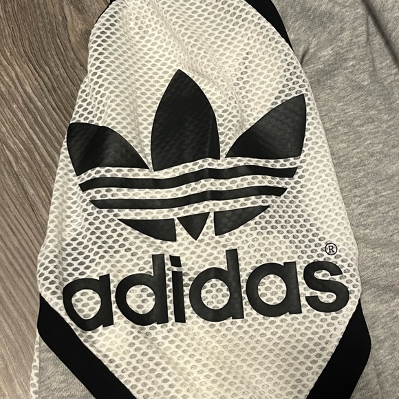 Adidas Gray Quarter Zip Tee - Picture 3 of 4
